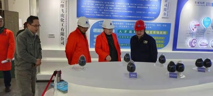 集团党委副书记、、总司理高建嵩率队到云维飞虎公司指导清静生产事情