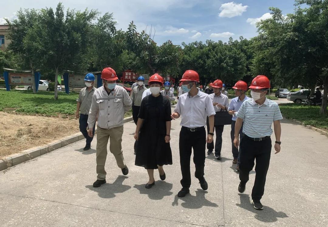 红河州州委副书记、、、州长罗萍赴云南解化清洁能源开发有限公司解化化工分公司开展清静生产专项调研