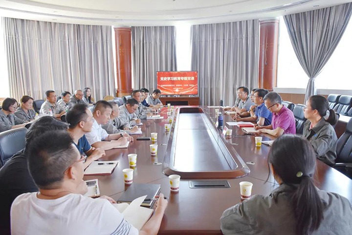 集团党委副书记、总司理高建嵩深入曲煤焦化挂钩联系支部教学党史学习教育专题党课