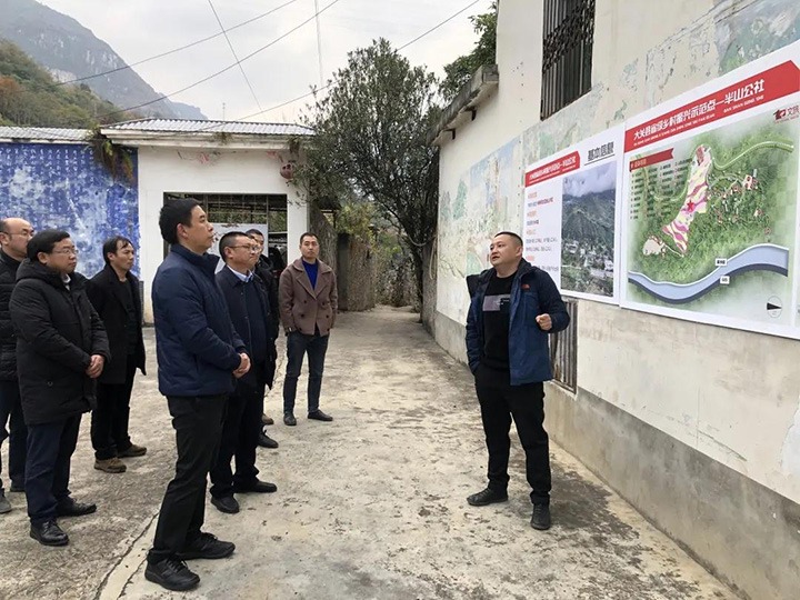 集团党委副书记、工会主席王鑫一行深入集团墟落振兴挂钩帮扶点寿山镇调研