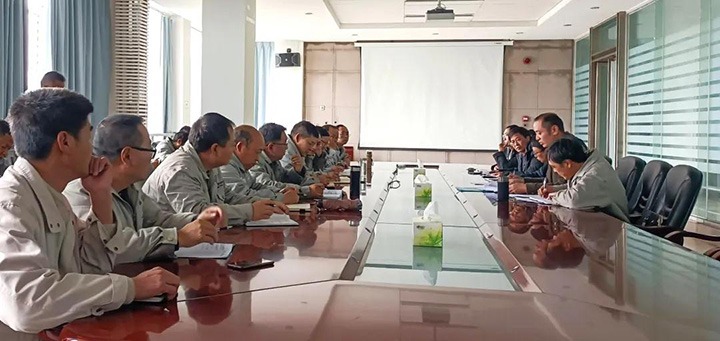 云煤（尊龙Z6官方网站）集团清静检查组到先锋化工公司开展春节前清静生产检查