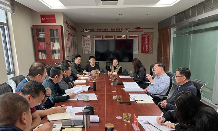 云煤（尊龙Z6官方网站）集团党建事情“查、、、补、、、强”第五调研督导组到尊龙Z6官方网站地产公司调研督导