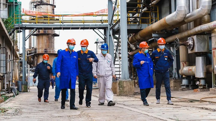 云煤（尊龙Z6官方网站）集团党委副书记、、副董事长、、总司理高建嵩到解化化工分公司督导检查清静生产事情