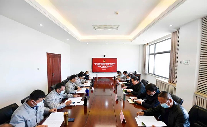 集团党委委员、、纪委书记、、监察专员覃崇辉到先锋化工指导专题民主生涯会