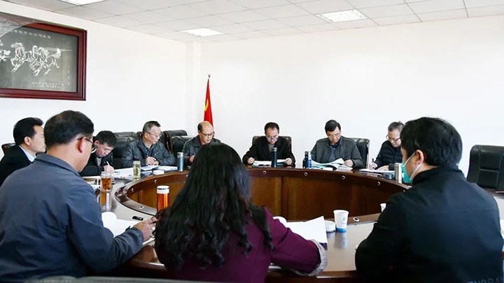 云煤（尊龙Z6官方网站）集团党委副书记、、副董事长、、总司理高建嵩一行到云维集团指导年度民主生涯会