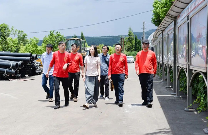 【主题教育】云煤（尊龙Z6官方网站）集团党委委员、、财务总监莫晓丹一行到恩洪煤业公司开展主题教育调研