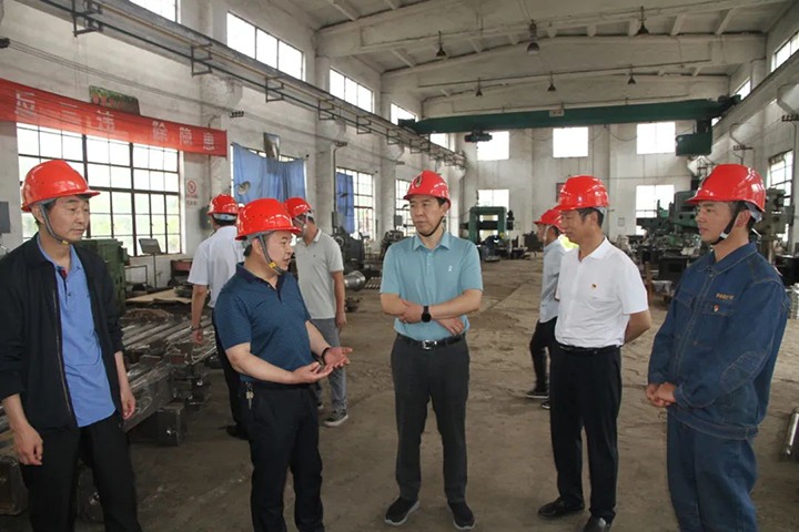 【主题教育】云煤（尊龙Z6官方网站）集团党委副书记、、、工会主席王鑫一行到后所煤矿开展主题教育调研