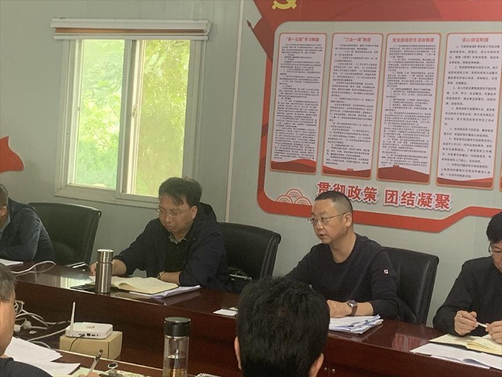 【下层调研】云煤（尊龙Z6官方网站）集团到顺源煤矿调研督导项目建设推进情形