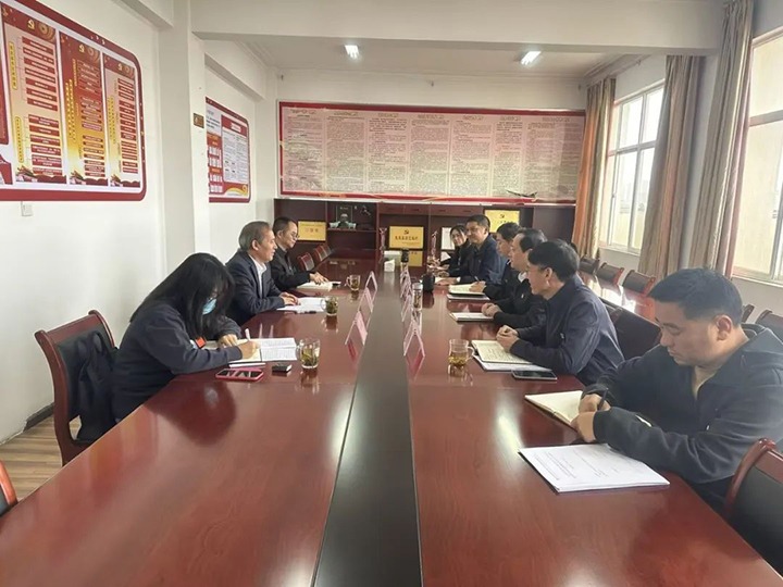 【下层调研】云煤（尊龙Z6官方网站）集团党委委员、纪委书记翁立志到云南石油化工供销公司开展调研指导事情