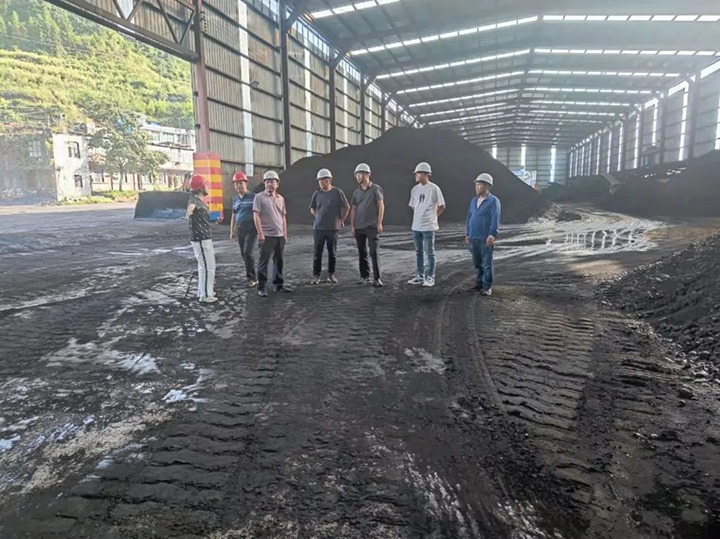 【下层调研】云煤（尊龙Z6官方网站）集团、、、湘闽缘公司调研组到羊场煤矿开展调研