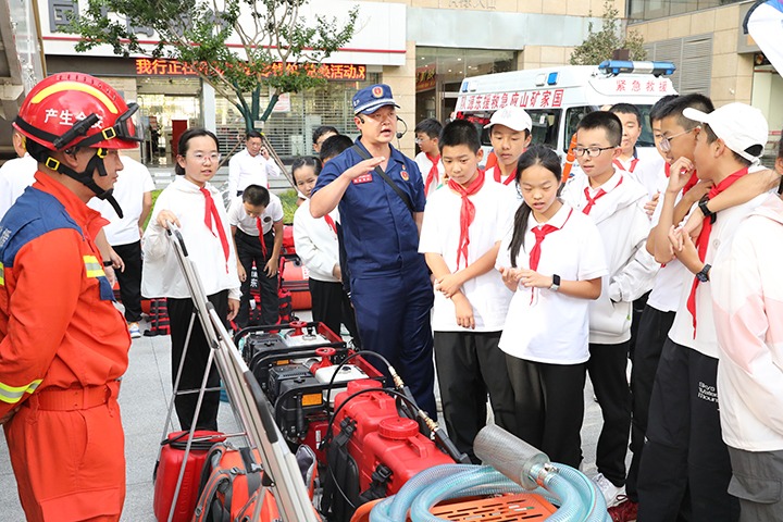 [国际减灾日]东源队：打好防灾减灾组合拳 奏响清静最强音