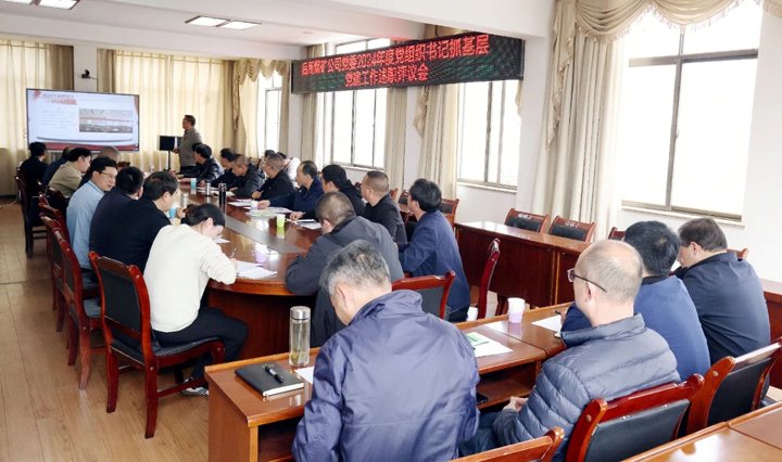 以“述”亮绩，以“评”促干│后所煤矿公司党委召开2024年度党组织书记抓下层党建事情述职评议审核会